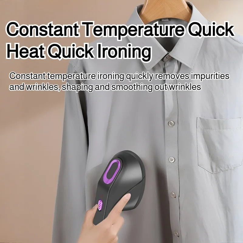 Handheld Steamer Compact Travel Ironing Machine Iron Quick Heating Steamer Removes Wrinkles Cares for Clothes