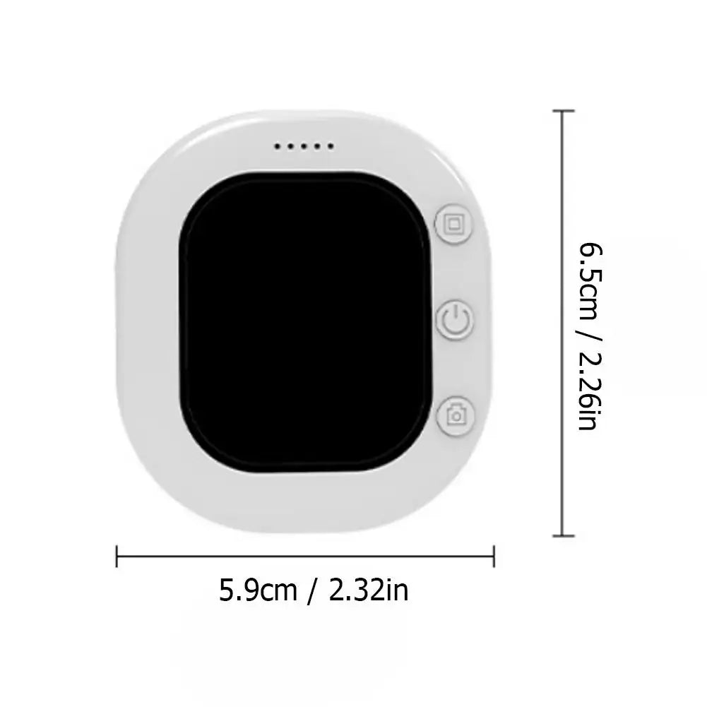 Mini Wireless Magnetic Phone Screen Projector Mobile Phone Rear Camera Selfie Video Camera for Vlog Live Selfie Screen