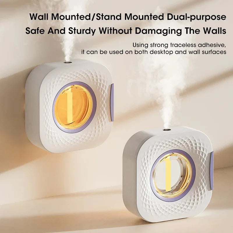 Automatic Fragrance Machine Diffuser Aromatherapy Machine USB Smart Air Purifier with Display LED Lighting