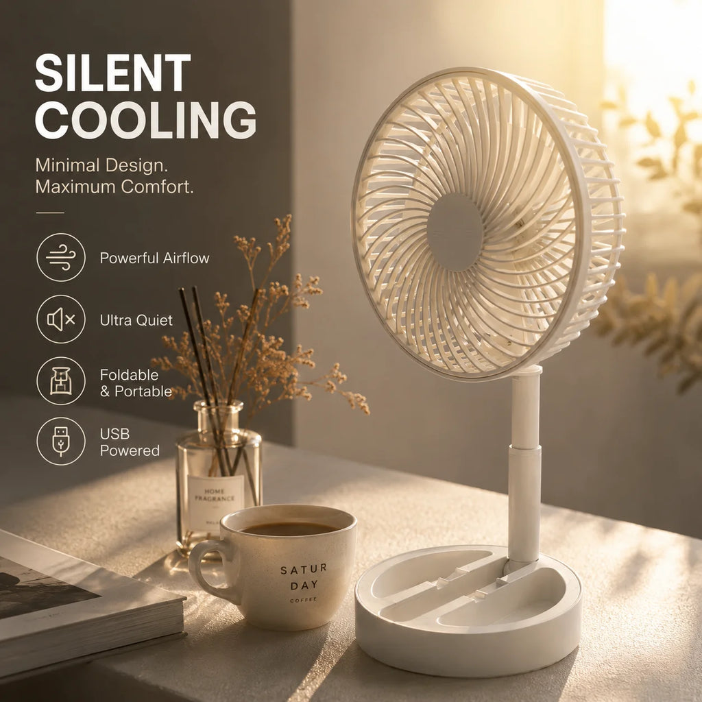 New Small Electric Fan Home Dormitory Office Desktop High Wind Fan Portable Cooling fan Table Air circulators Fans Air Cooler