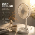 New Small Electric Fan Home Dormitory Office Desktop High Wind Fan Portable Cooling fan Table Air circulators Fans Air Cooler