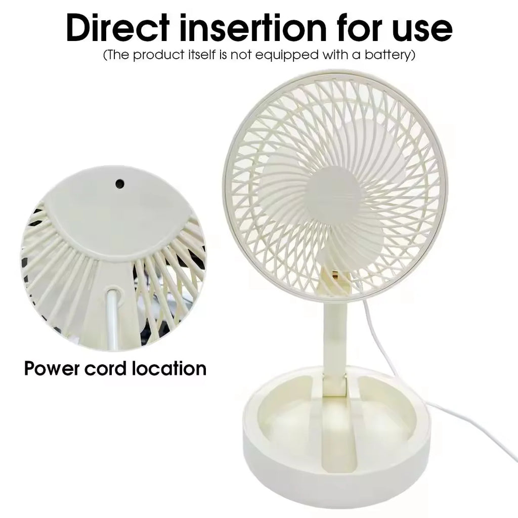 New Small Electric Fan Home Dormitory Office Desktop High Wind Fan Portable Cooling fan Table Air circulators Fans Air Cooler