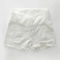 Large Size Maternity Shorts High Waisted Elastic Pregnancy Denim Pants Summer Short Jeans for Pregnant Women