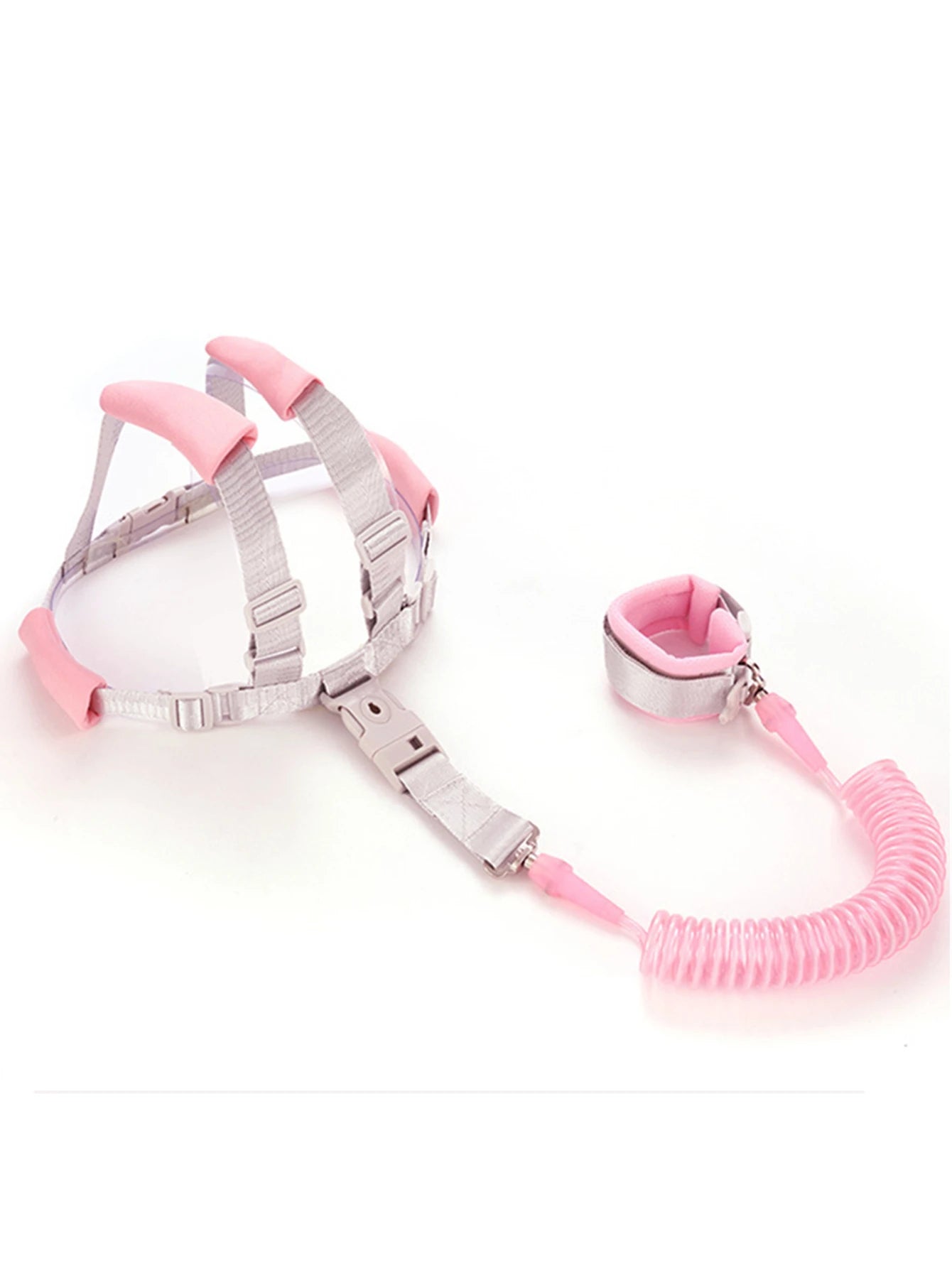 Infants and young children's loss prevention belt traction rope Baby loss prevention bracelet 2m spring rope Walking baby safety