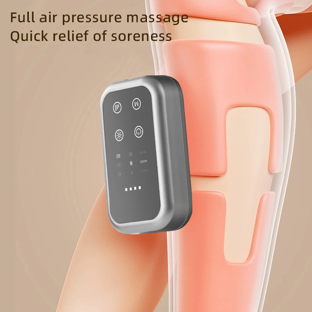 1/2PCS Cordless Knee & Calf Massager with Heat - 3-in-1, Heating & Massage Device, 2500mAh, Portable Leg Massager for Men&Women