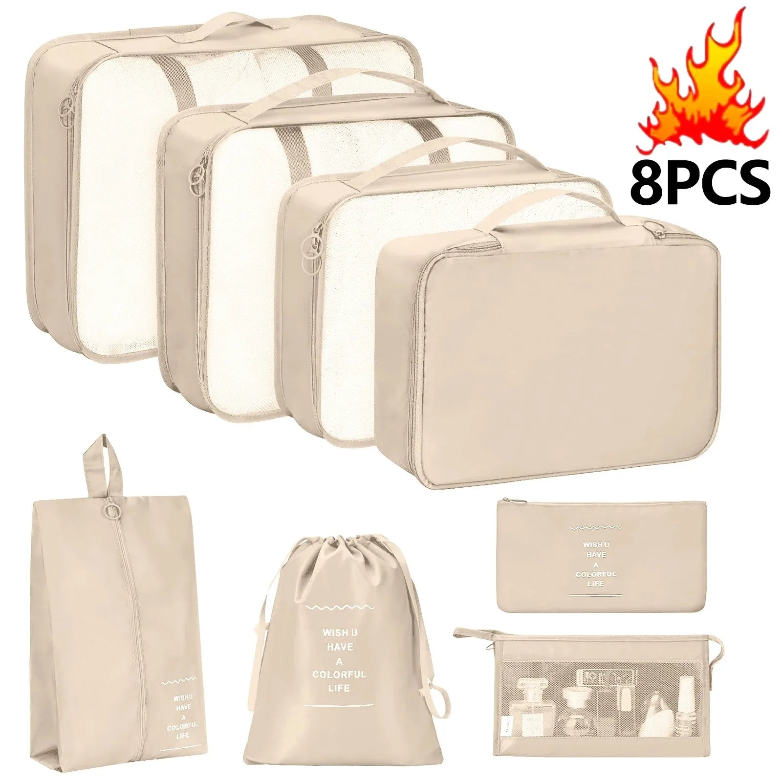 Travel Set Storage Bags Clothes Digital Toiletries Shoes Organizer bag Student Dormitories Clothing Sorting Bags Packing Cubes