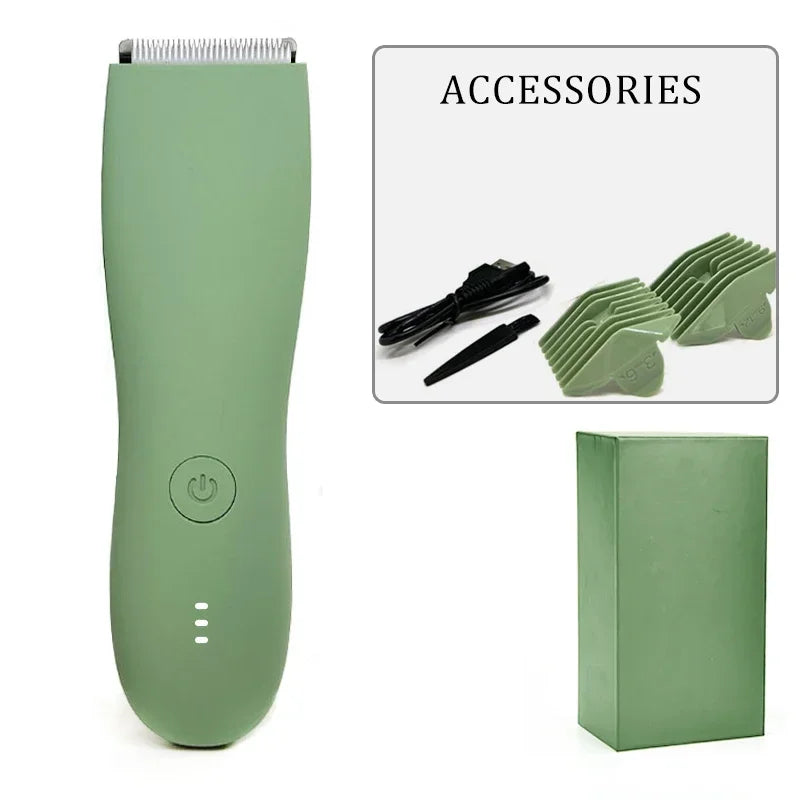 Professional Hair Clipper Rechargeable Beard Trimmer Hair Cutting Machine Electric Shaver For Body Hair Shaving Safety Razor