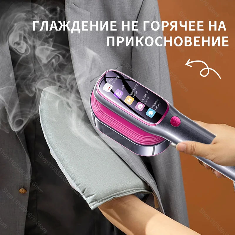 NEW Portable Steam Iron Garment Steamer Portable Mini for Clothes Fast Heating Travel Garment Fabric Handheld Clothes Iron