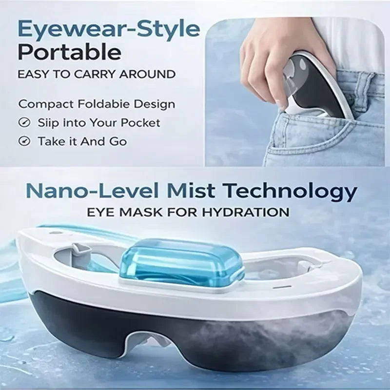 Smart Atomizing Eye Moisturizer Visual Eye Massager Relieve Fatigue Steam Spray Hydrating Eye Care Device