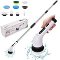 Cordless Electric Spin Scrubber, Multipurpose Household Power Brush for Kitchen Bathroom Toilet Tile Grout