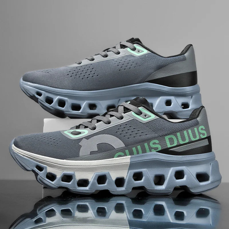 Unisex Running Shoes Off-road Shoes Cushioning Jogging Non-Slip Breathable Mesh Luxury shoes Outdoor Couple Trainer Race Sneakers