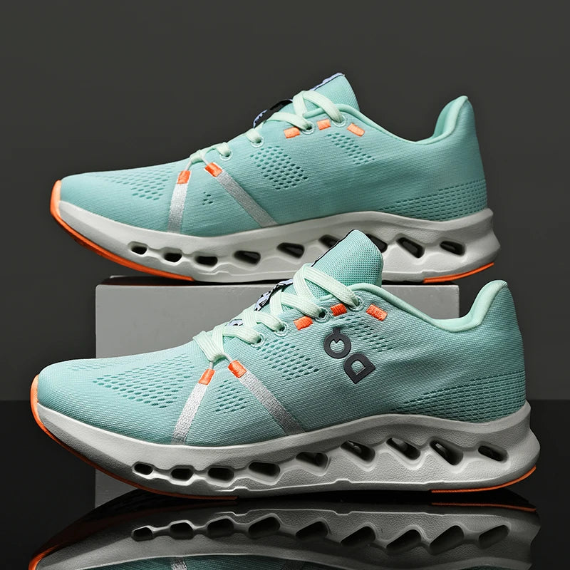 New men's sports shoes breathable mesh shoes casual shoes outdoor running shoes with cushioning and lightweight design