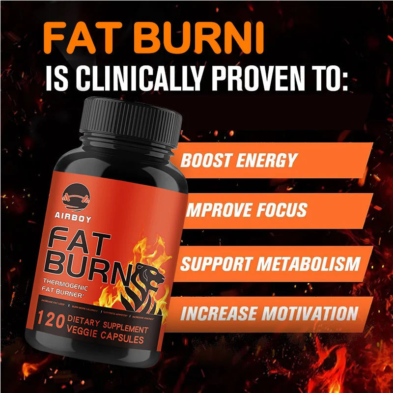 Burn-XT Fat Burner - Fat Burning, Energy Boosting, Appetite Suppressing, Metabolism Boosting