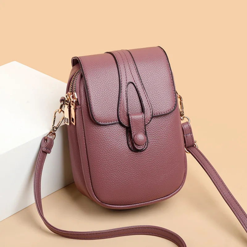 Women's Bag Mobile Phone Bag 2024 New Women's One-Shoulder Crossbody Bag is fashionable and versatile