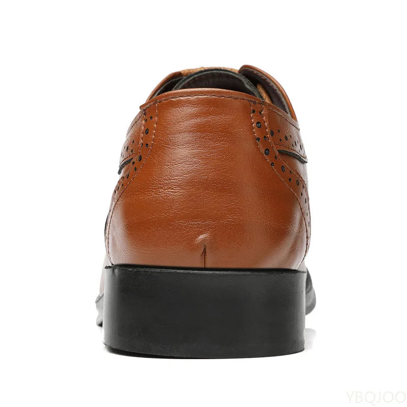 Fashionable men's office formal shoes low cut daily comfortable pointed multifunctional men's wedding men's shoes