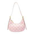 Brand Designer PU Leather Floral Print Women's Shoulder Bag Casual Crossbody Bag Hobos Handbag