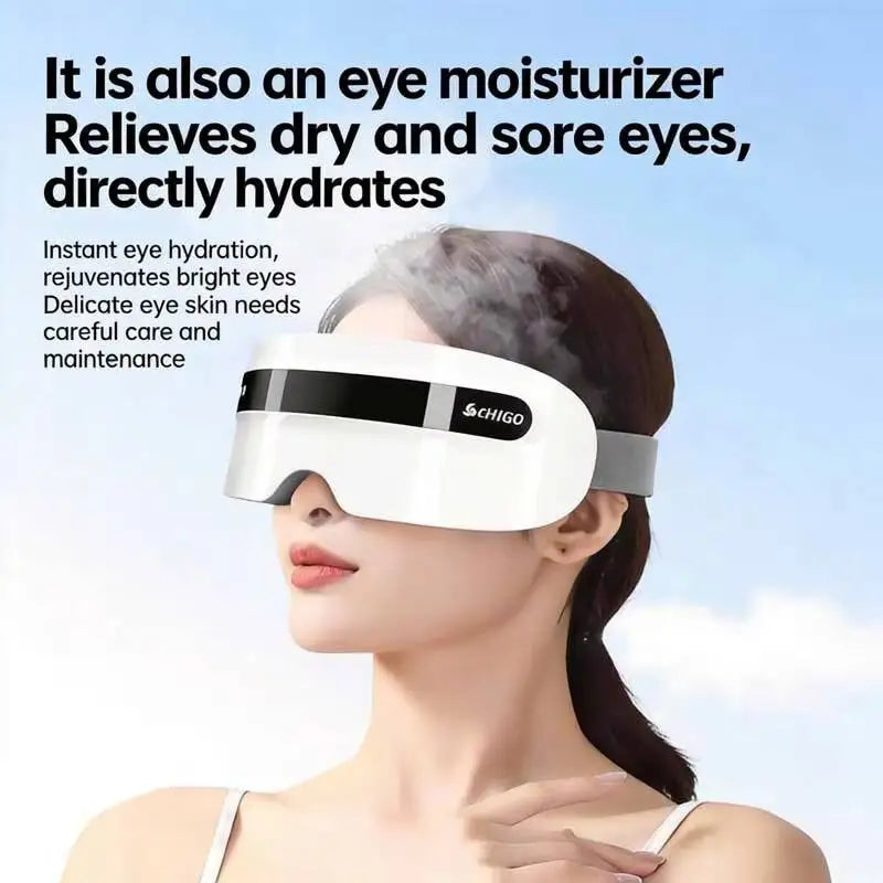 JianYouCare Electric Portable eye massage Steam eyes moisturizer Bluetooth Music Eye Fatigue Dark Circles Massager Improve Sleep