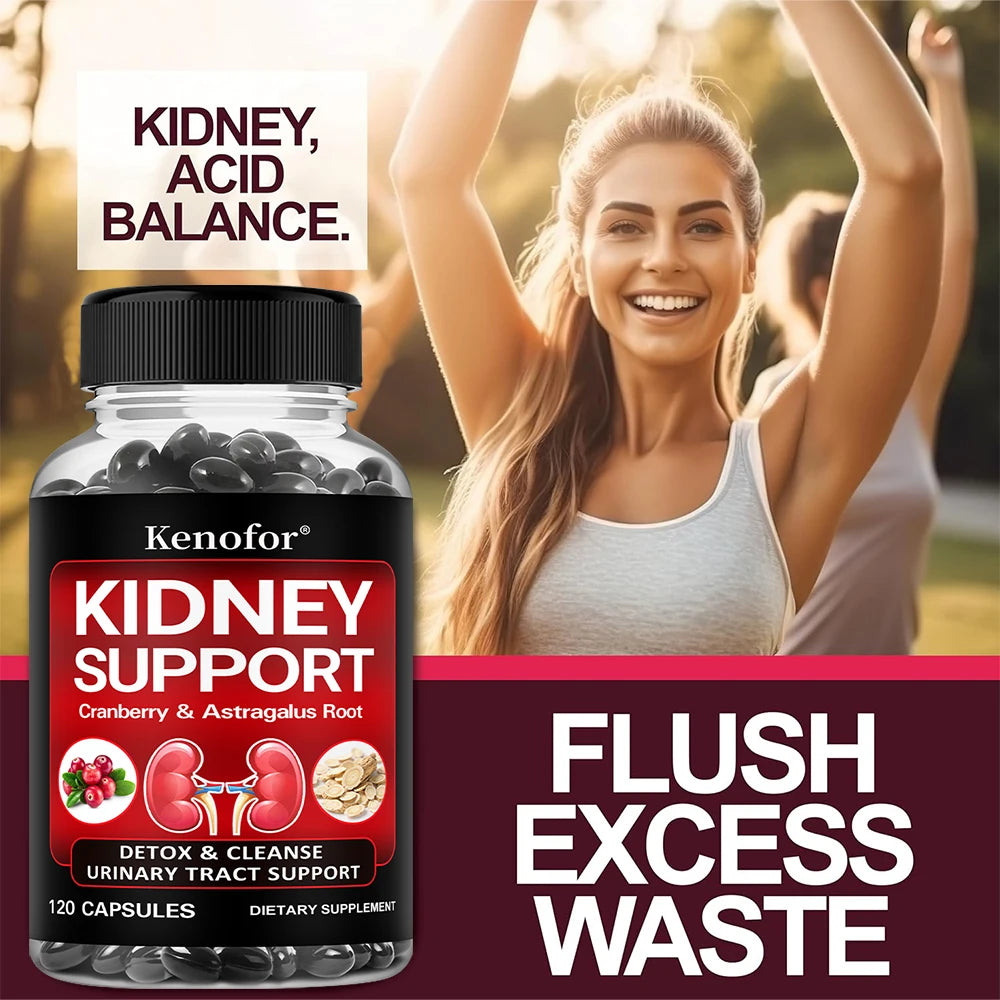 Kidney Cleanse Detox & Repair, - Liver Cleanse, Detox, Support Health Kidney & Urinary Tract, Supports Immune Health