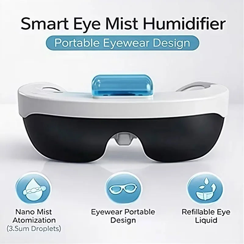 Smart Atomizing Eye Moisturizer Visual Eye Massager Relieve Fatigue Steam Spray Hydrating Eye Care Device