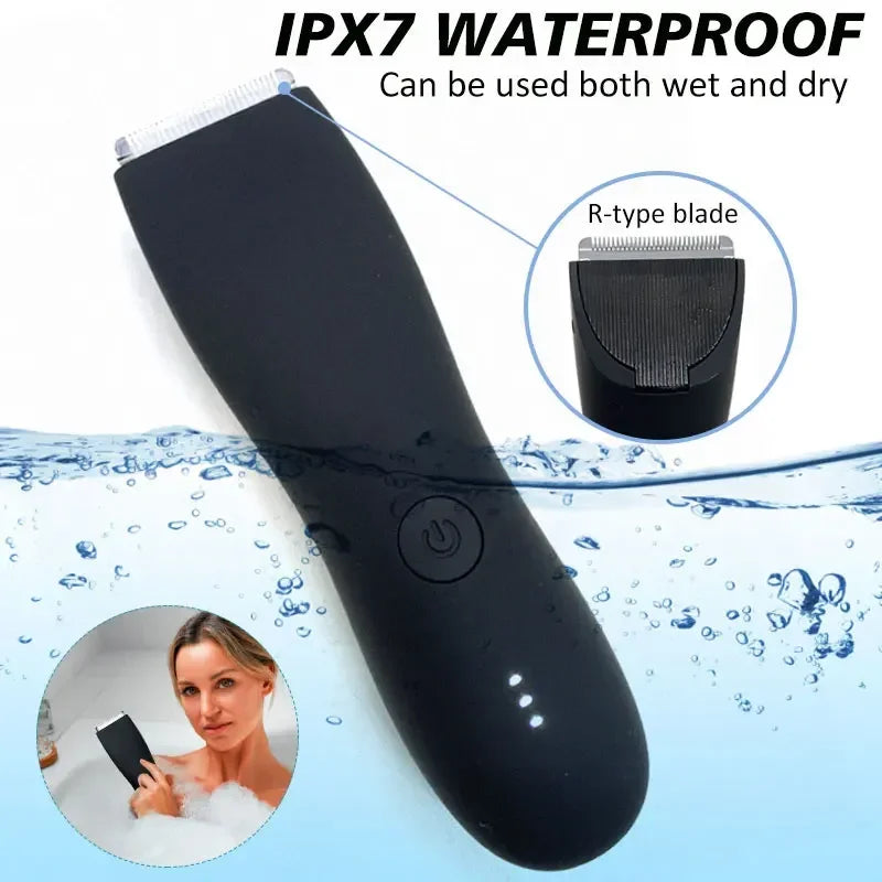 Professional Hair Clipper Rechargeable Beard Trimmer Hair Cutting Machine Electric Shaver For Body Hair Shaving Safety Razor
