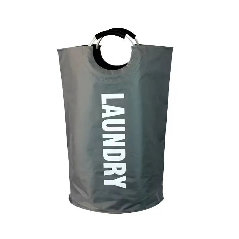 Extra-Large Waterproof Laundry Basket with Padded Handle - Foldable, Multi-Purpose Storage for Bathroom, Laundry Room, Balcony