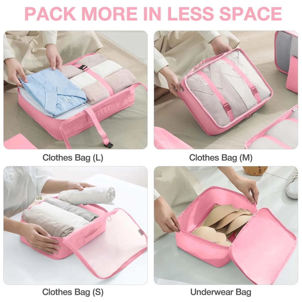 Travel Set Storage Bags Clothes Digital Toiletries Shoes Organizer bag Student Dormitories Clothing Sorting Bags Packing Cubes