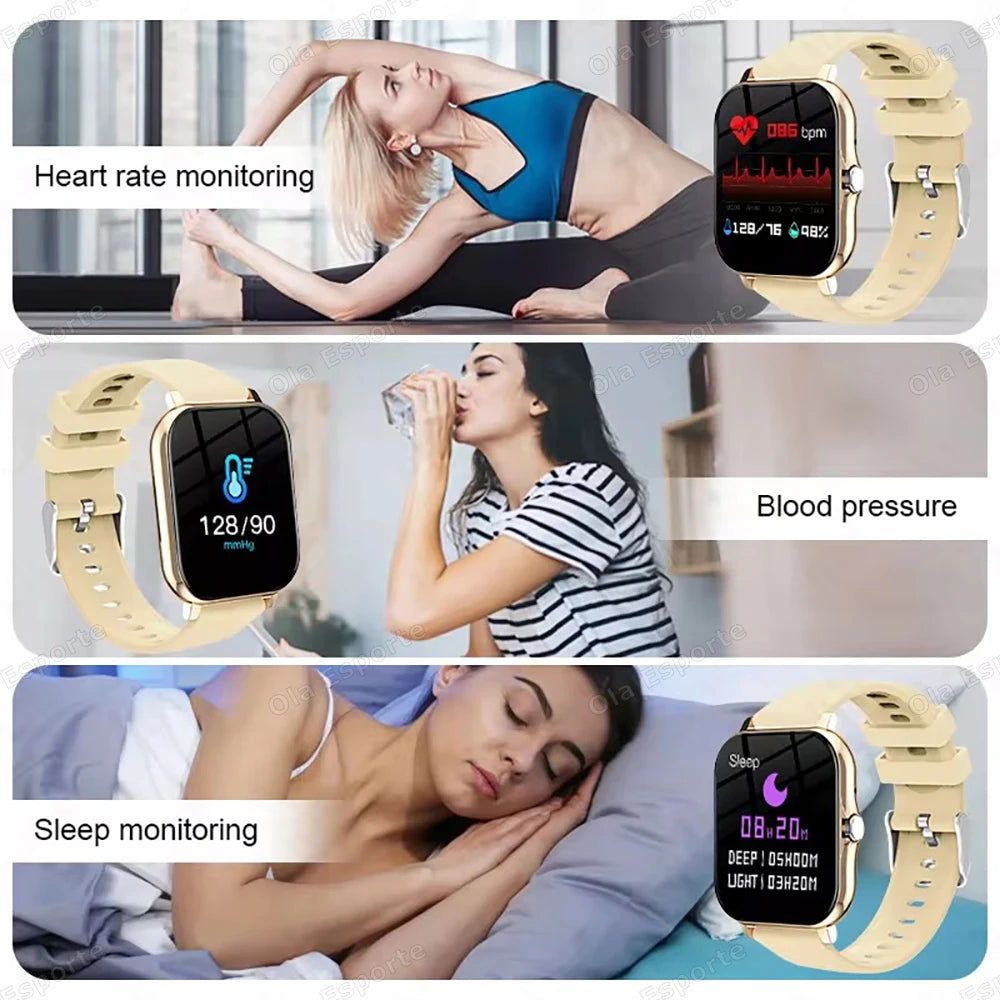 20226 New 1.83-inch Smartwatch Call Notifications Sleep Monitoring Activity Tracking Smart Watch Compatible with Android and iOS