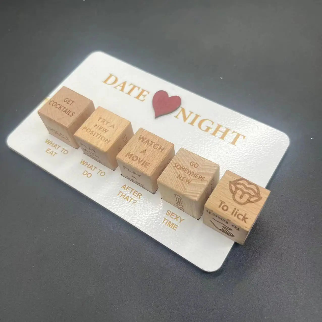 Dice After Dark Date Night Dice Fun Night Dating Decision Dice Love Dice Date Food Decision Dice Date Ideas for Valentine's Day