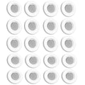 20Pcs No-Drill Magnetic Wall Mount Organizer Remote Control Storage Set for TV, Fan, Air Conditioner