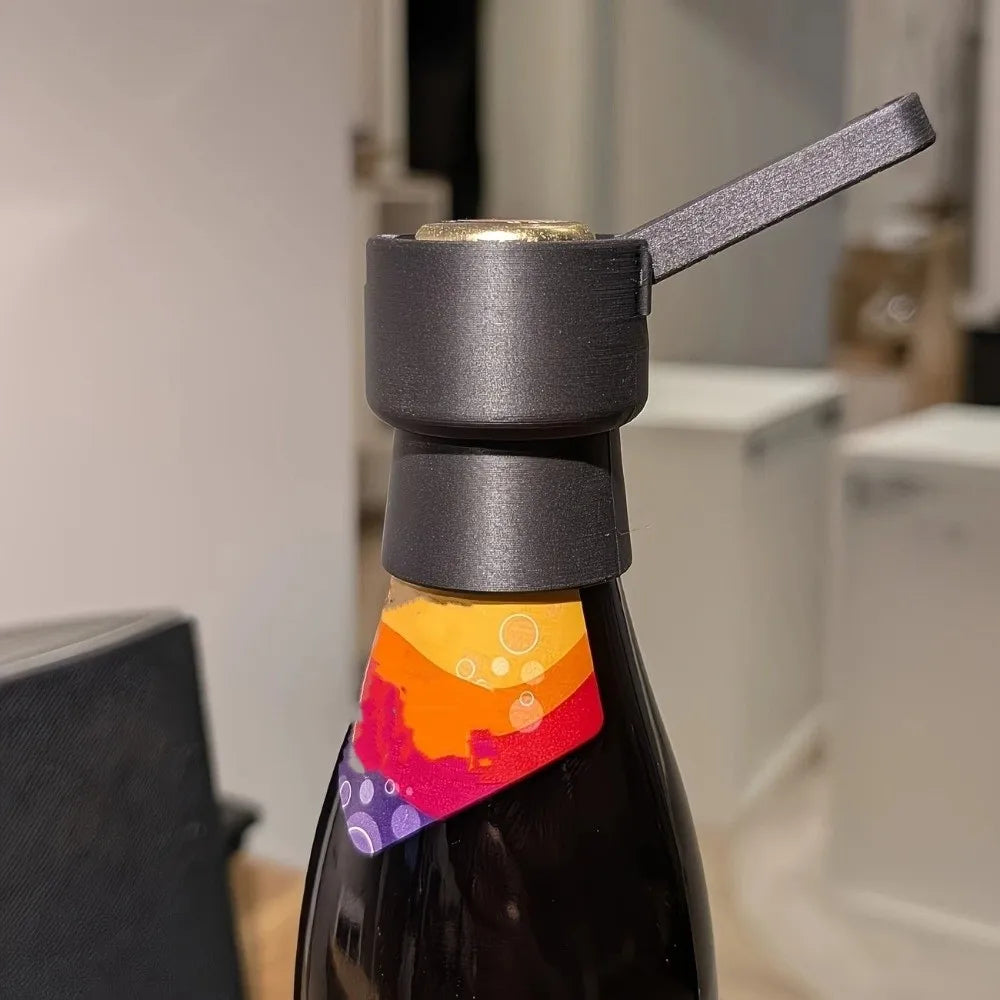 3D Printed Lever Beer Bottle Opener Ergonomic Portable Beer Can Opener Novelty Universal Drink Bottle Opener Cool Gadget
