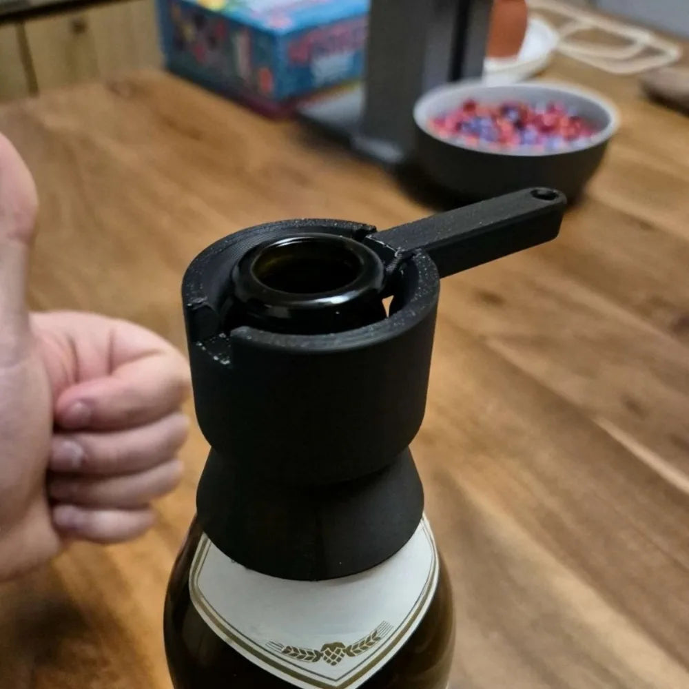 Catapult Bottle Opener Fun Creative Beer Opener Launcher Cool Gadget for Home Party and Bar Use Unique Gifts for Fun Gifts