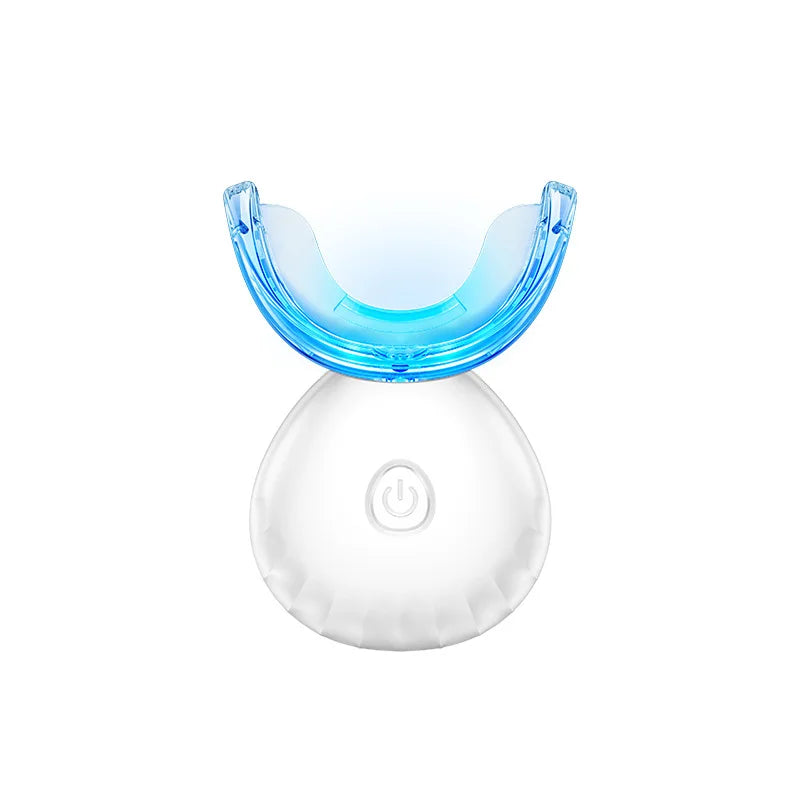 Teeth Whitening Kit with Wireless Charging, LED Light Teeth Whitener & Gel, At-Home White Smile Care System