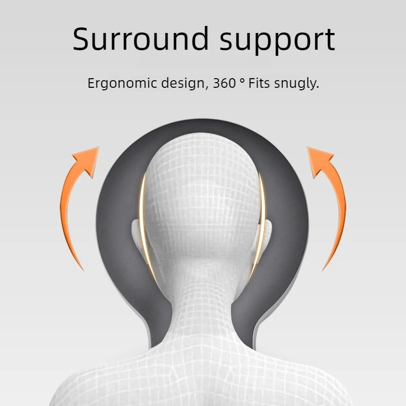Support Pillow for Face Down Rest Universal Breathable Headrest Face Cushion Soft Memory Foam Sleeping Pillow Deep Sleep Tool
