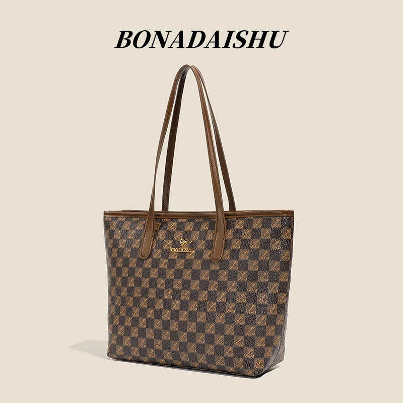 Retro vintage floral classic fashionable handbag with large capacity, elegant and easy to match underarm single shoulder bag