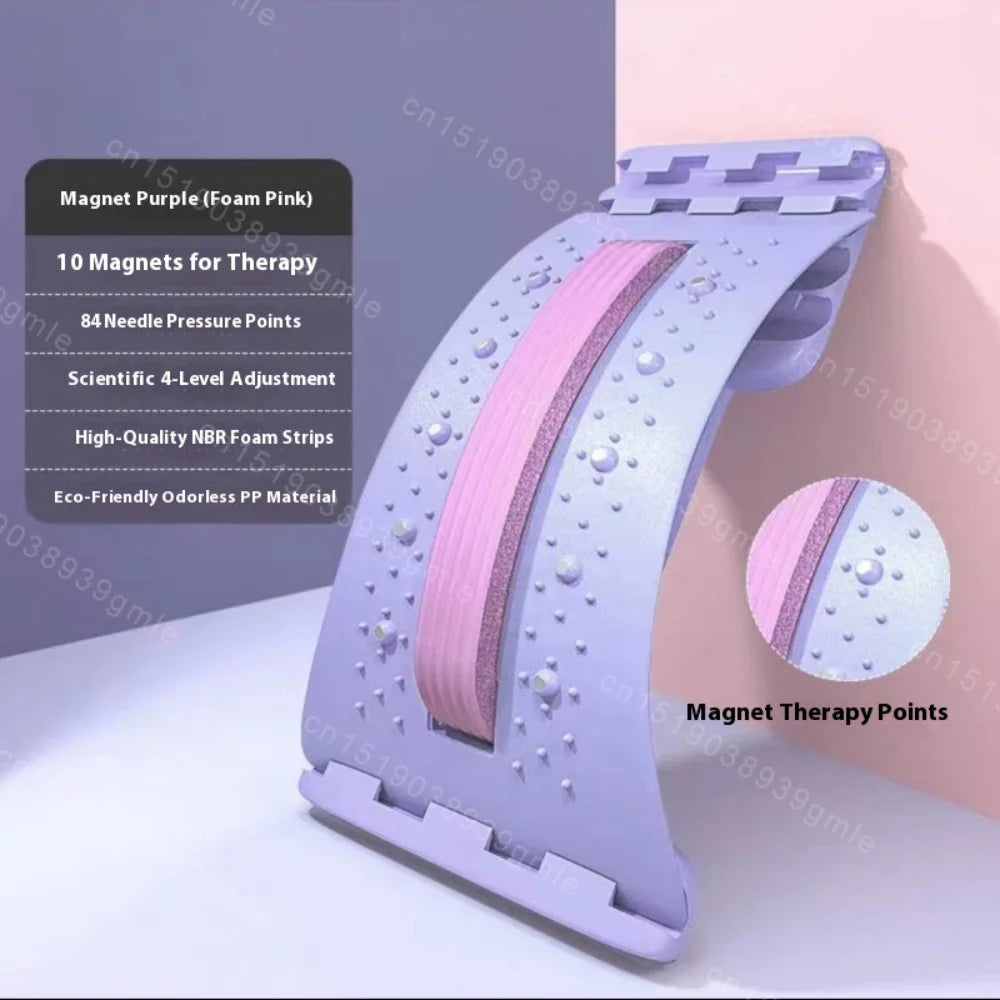 Back Stretcher Lower Upper Lumbar Spine Support Pillow Neck Orthopedic Traction Frame Sporting Fitness Tool Shoulder Ergonomic