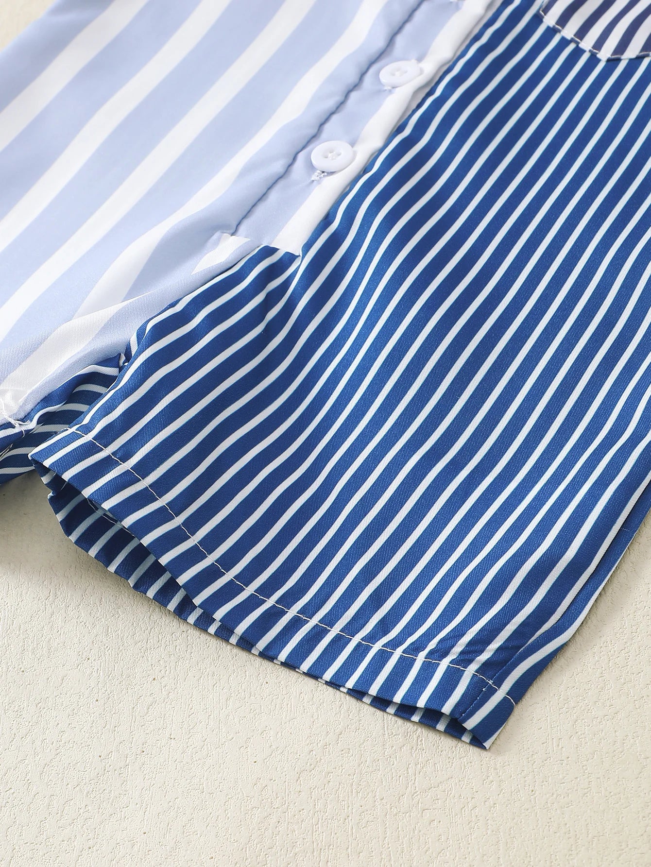 Baby Boy Summer Turn-down Collar Romper Short Sleeve Shirt for Infants And Toddlers Comfortable Breathable Clothing