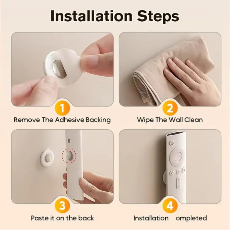 Remote Control Magnetic Tape TV Air Conditioning Remote Control Wall Fixed Storage No Drilling Wall Mounted Strong Magnetic Hook