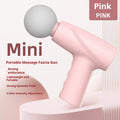 Strictly select new professional muscle relaxation impact massager mini portable USB charging fascia gun gift
