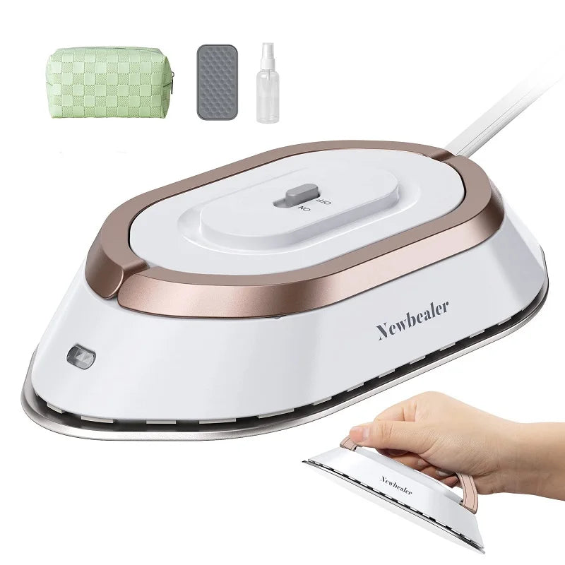 YUNCHI Portable Mini Electric Iron Dual-voltage Non-steam Travel Dry Iron 100-240V