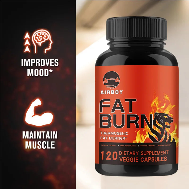 Burn-XT Fat Burner - Fat Burning, Energy Boosting, Appetite Suppressing, Metabolism Boosting