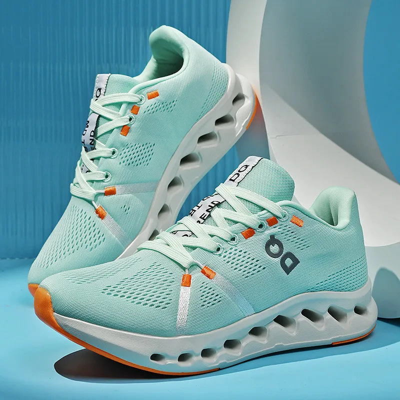 New men's sports shoes breathable mesh shoes casual shoes outdoor running shoes with cushioning and lightweight design