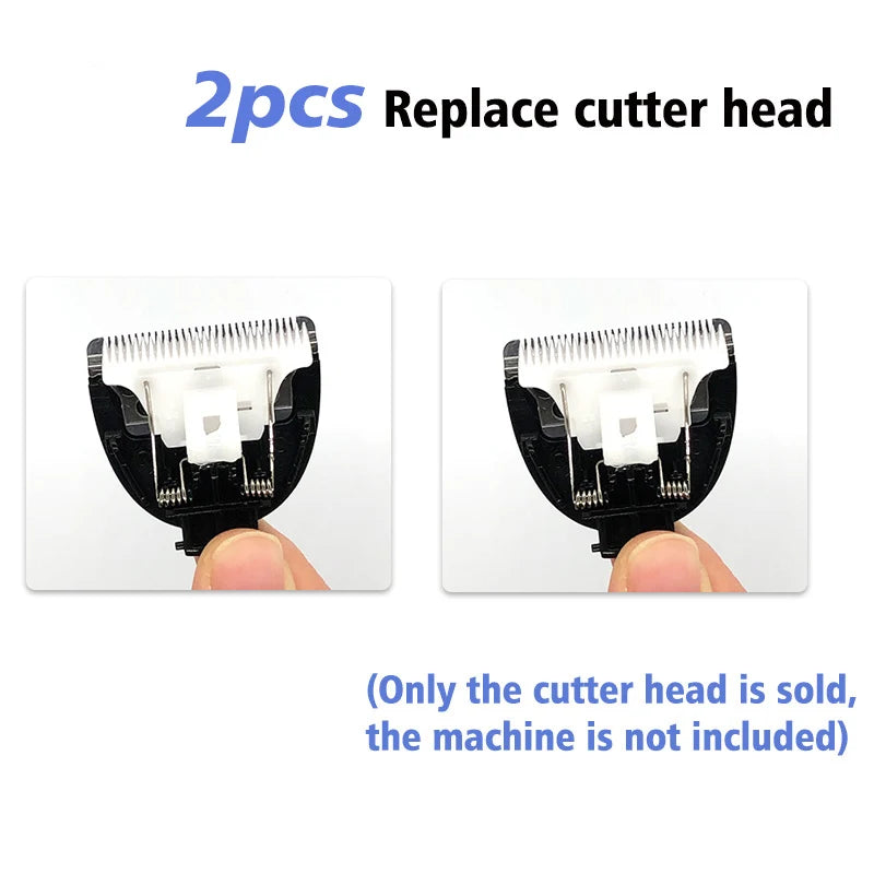 Hair Grooming Trimmer Head Clipper Blade Cutter Shaver Universal Accessories Original Ceramic Titanium Replacement Blade
