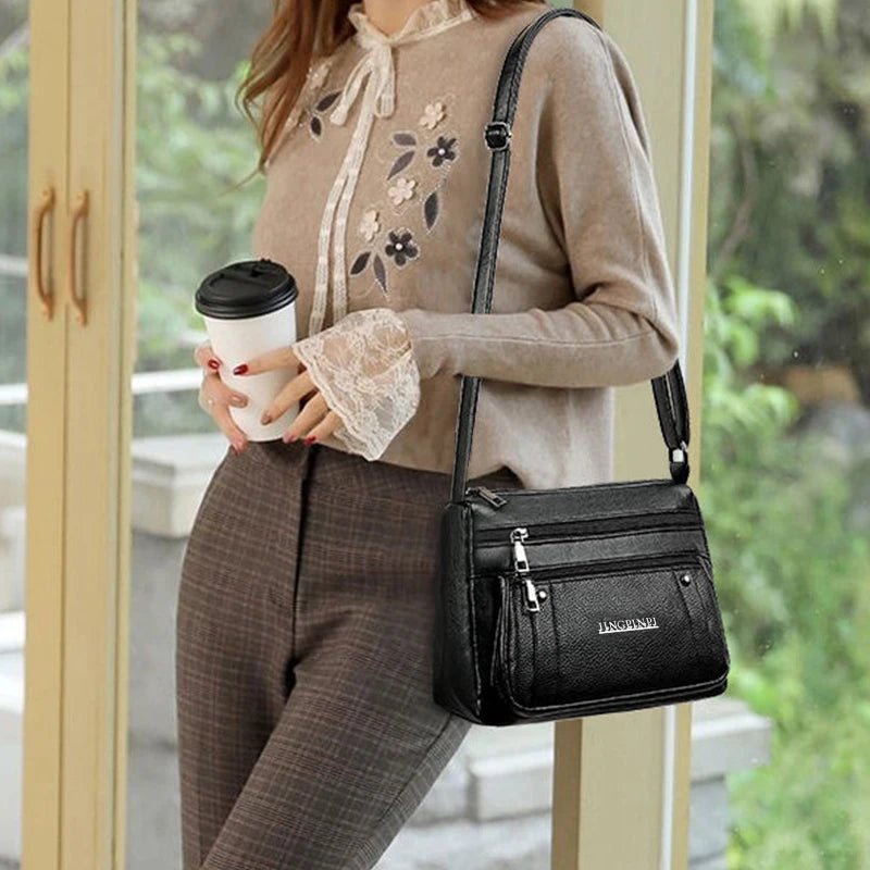 The Neutral Color Bags Are Suitable for Daily Commuting and Office Use They Include Single-Shoulder Bags and Cross-Body Bags.