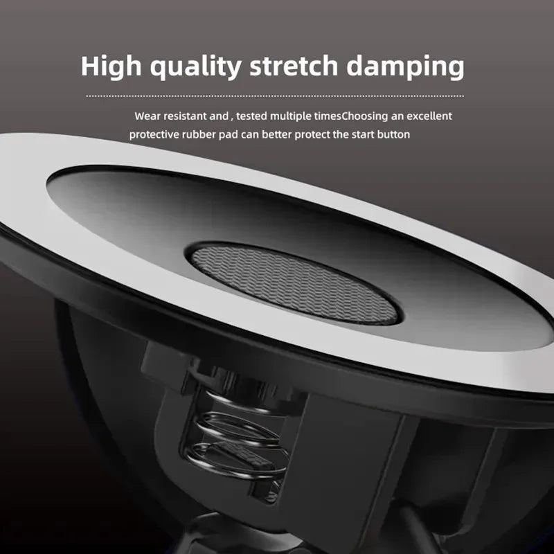 Retro Joystick Decoration Car One-Touch Start Button Push-to-Start Rocker Lever Automotive Interior Accessories Car Gift