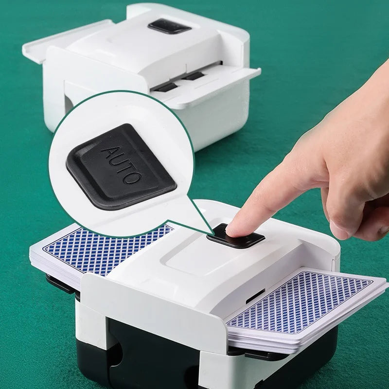New Festival Party Artifact Shuffling Machine Automatic Shuffling Machine Suitable For Playing Card Board Game Shuffling Machine