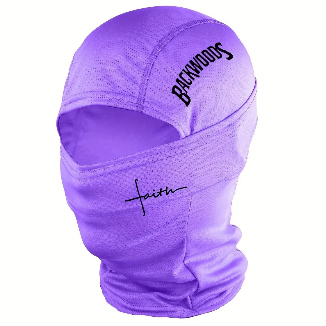 BackWOODS printed balaclava hat windproof  dustproof breathable - unisex outdoor sports full face mask