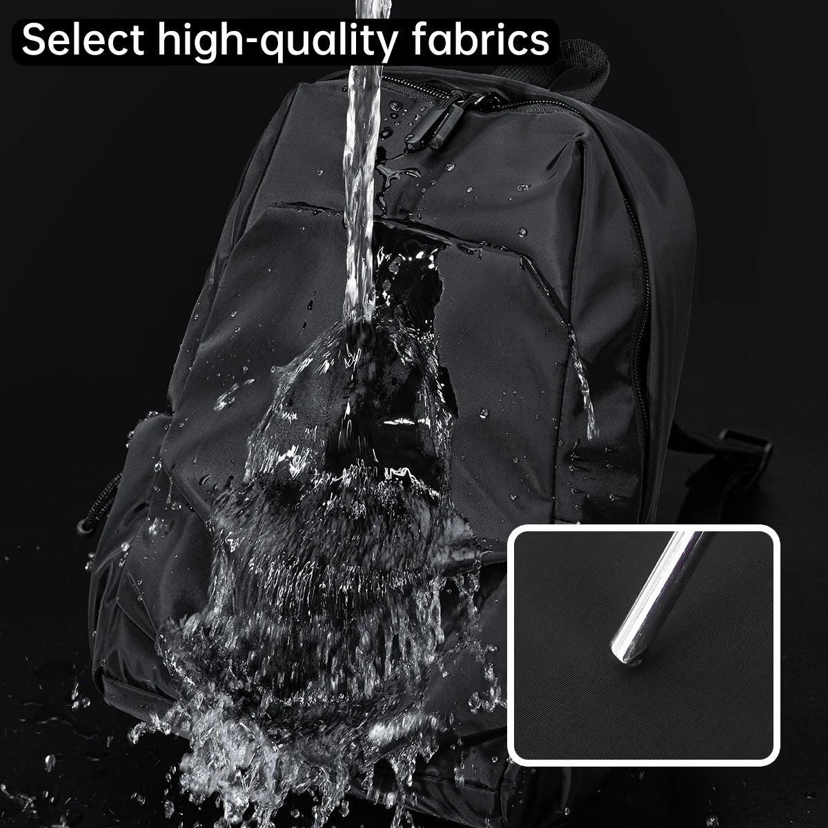 Lightweight Mini Backpack for Men, Versatile for Travel, Outdoor Hiking, Mountaineering, Casual Small Backpack, Student School Bag, Fishing, Outings, Meetings