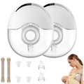 Wearable Breast Pump, Hands-Free Electric Breast Pump with 4 Mode 12 Levels, 220ml Large Capacity Design & Low Noise