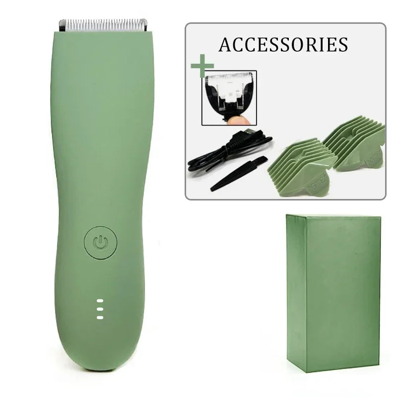 Professional Hair Clipper Rechargeable Beard Trimmer Hair Cutting Machine Electric Shaver For Body Hair Shaving Safety Razor