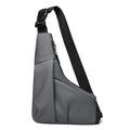Anti-Theft Triangle cross Bag with Adjustable Strap - Casual Chest Bag for Men,Ideal for Outdoor Activities,Commuting,Travel